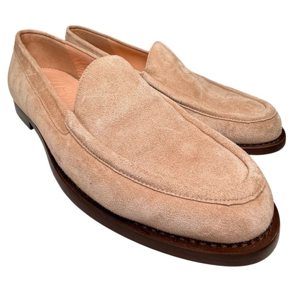 J. Crew Winona Camel Suede Loafers 8.5 NWOB - Picture 2 of 13